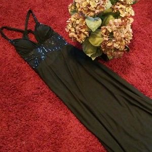 ♥️♥️Dots fancy maxi dress with cute bust detail